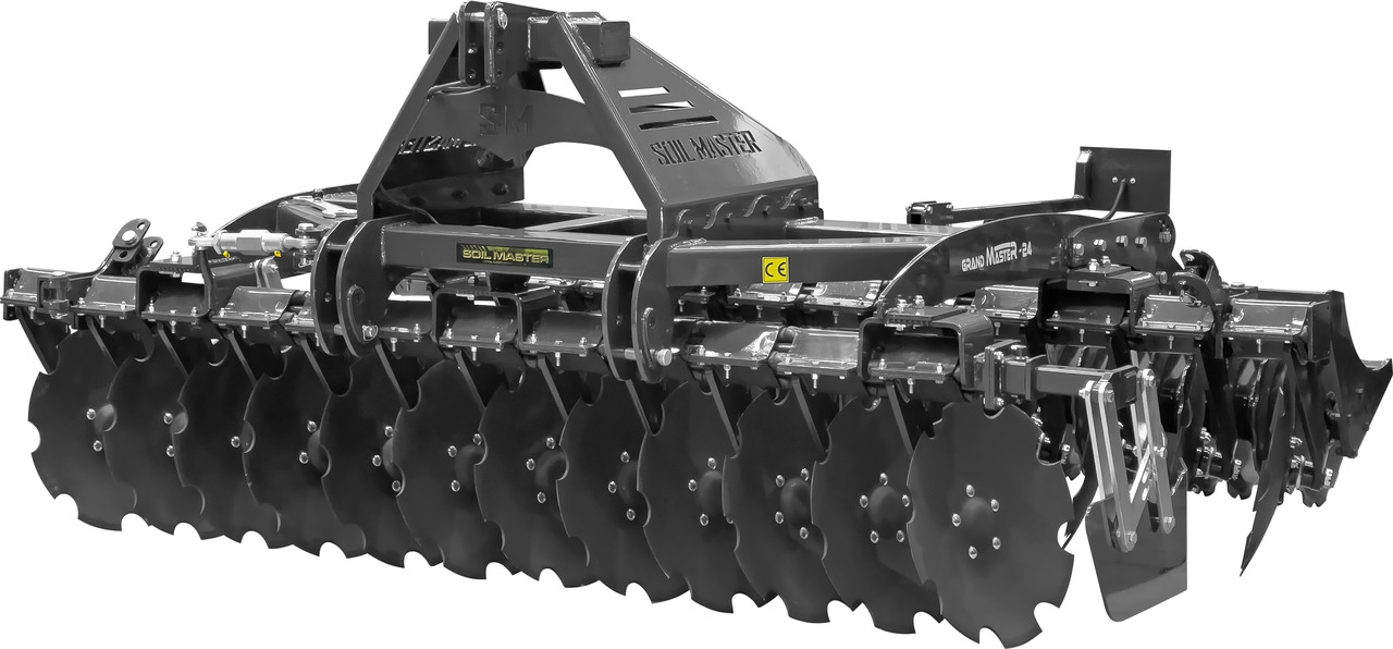 SOIL MASTER _GRAND MASTER SERIES MOUNTED TYPE MULTI DISC HARROW (RUBBER TYPE LEG) - Grades de discos: foto 2 SOIL MASTER _GRAND MASTER SERIES MOUNTED TYPE MULTI DISC HARROW (RUBBER TYPE LEG) - Grades de discos: foto 2