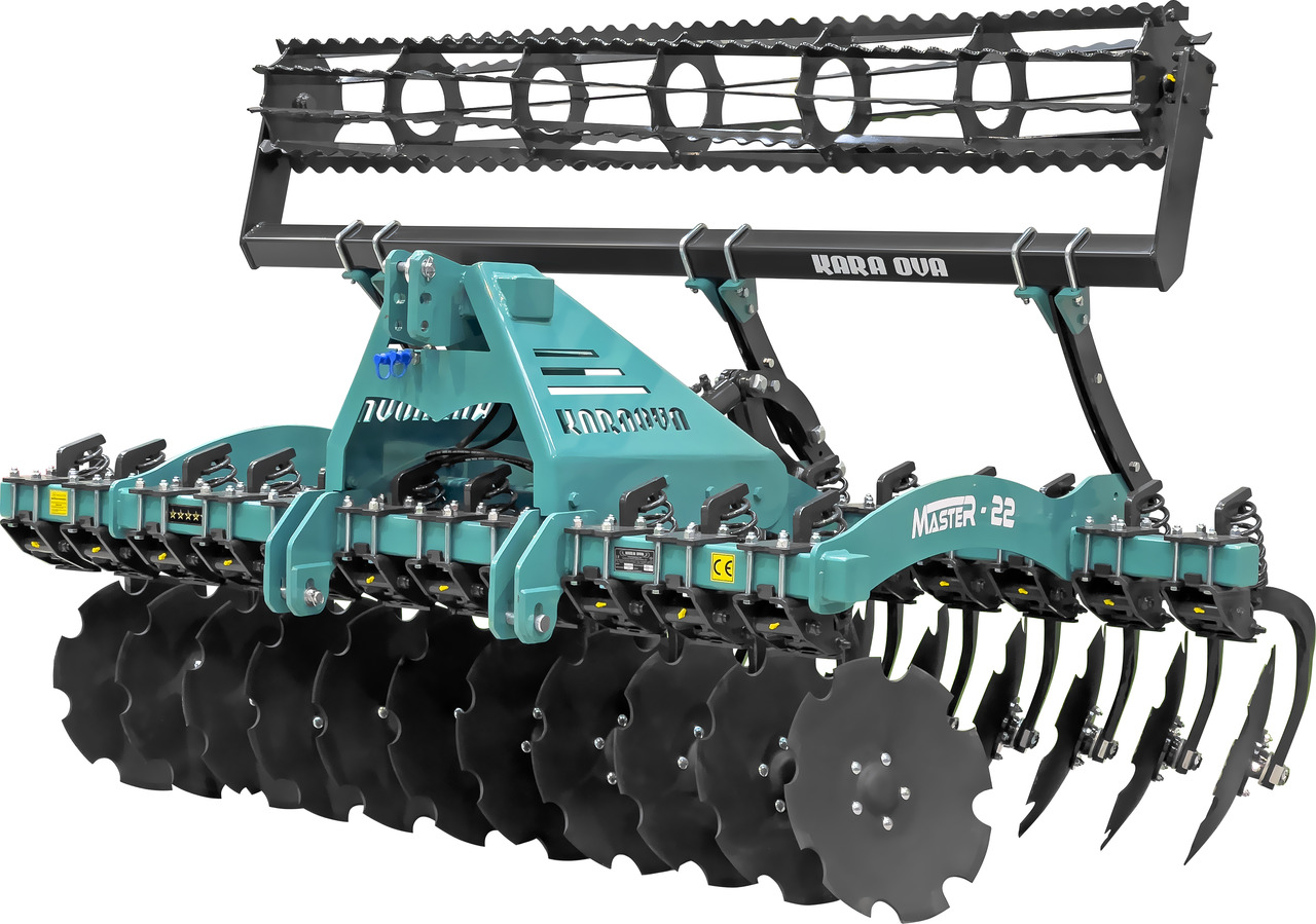 SOIL MASTER _MASTER SERIES MOUNTED TYPE MULTI DISC HARROW (SPRING TYPE LEG) - Grades de discos: foto 1 SOIL MASTER _MASTER SERIES MOUNTED TYPE MULTI DISC HARROW (SPRING TYPE LEG) - Grades de discos: foto 1