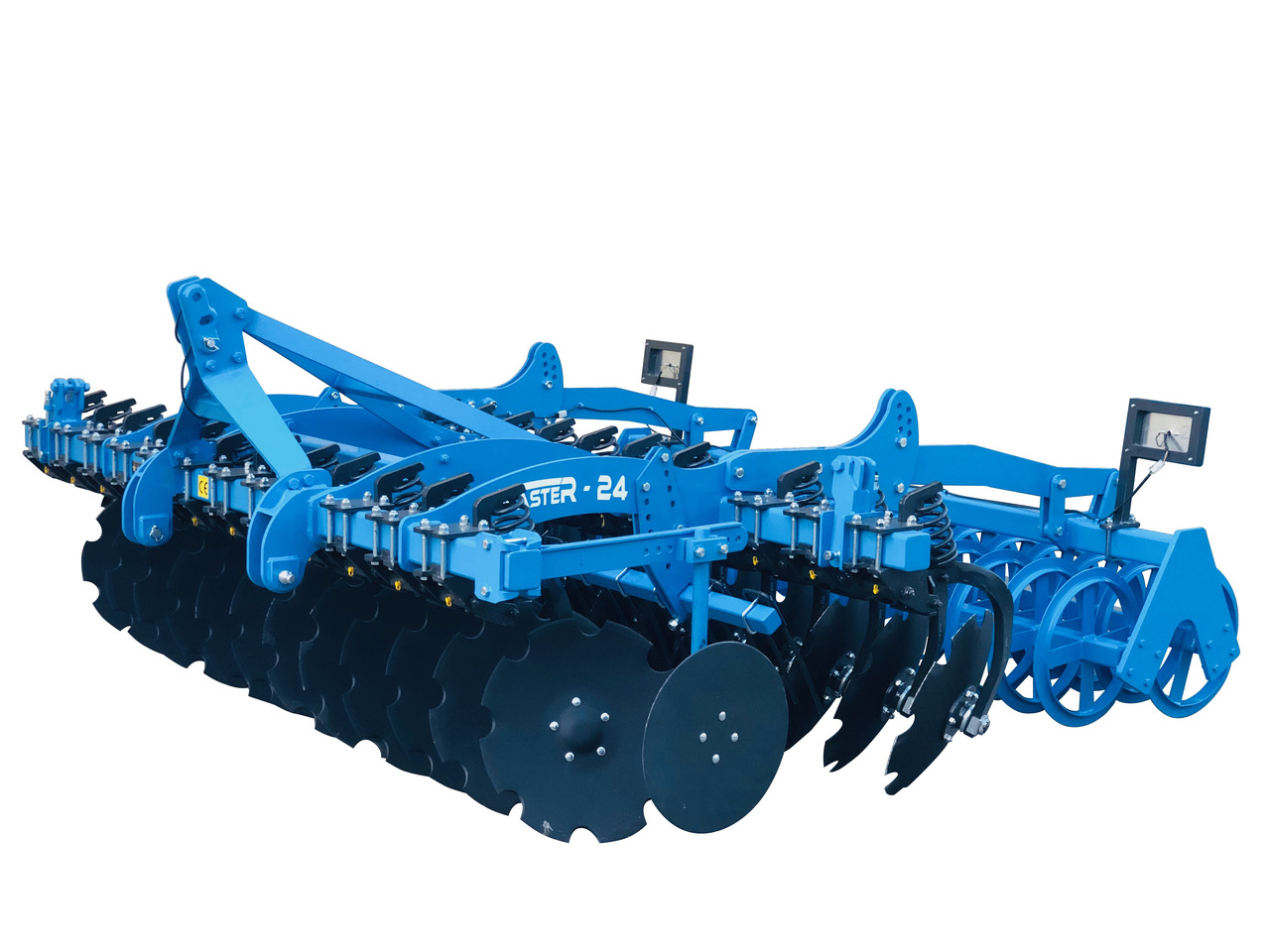 SOIL MASTER _MASTER SERIES MOUNTED TYPE MULTI DISC HARROW (SPRING TYPE LEG) - Grades de discos: foto 3 SOIL MASTER _MASTER SERIES MOUNTED TYPE MULTI DISC HARROW (SPRING TYPE LEG) - Grades de discos: foto 3