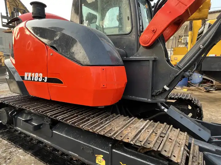 Escavadora de rastos Excellent Performance Used Kubota Kx183-5 Digger Second Hand Mini Excavator 8ton Mini Crawler Excavator kx183-5kx183-3 For Sale: foto 6