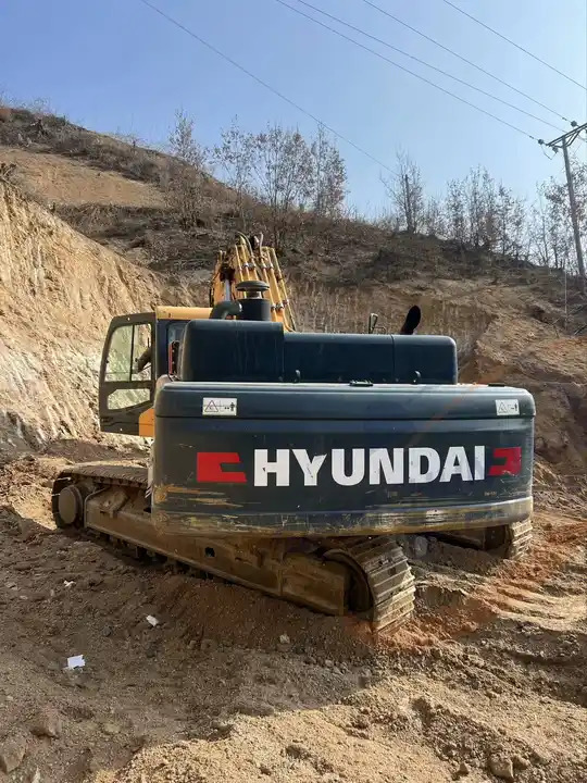 Escavadora de rastos High Quality Construction Machinery Hyundai 520vs Crawler Digital 520 Used Excavators For Hyundai: foto 6