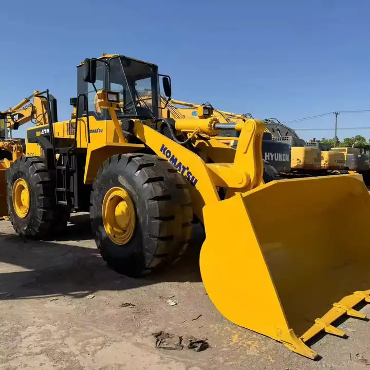 High Quality Used 7 Ton Heavy Front Loader Komatsu Wa470 Good Price Japan Made Tire Loader - Carregadeira de rodas: foto 1 High Quality Used 7 Ton Heavy Front Loader Komatsu Wa470 Good Price Japan Made Tire Loader - Carregadeira de rodas: foto 1