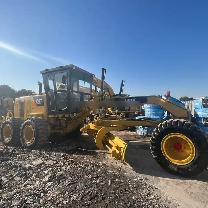 Original Well-Maintained CAT 140K Used Motor Grader for Sale,Second hand CAT 140G 140K wheel grader - Motoniveladora: foto 2 Original Well-Maintained CAT 140K Used Motor Grader for Sale,Second hand CAT 140G 140K wheel grader - Motoniveladora: foto 2