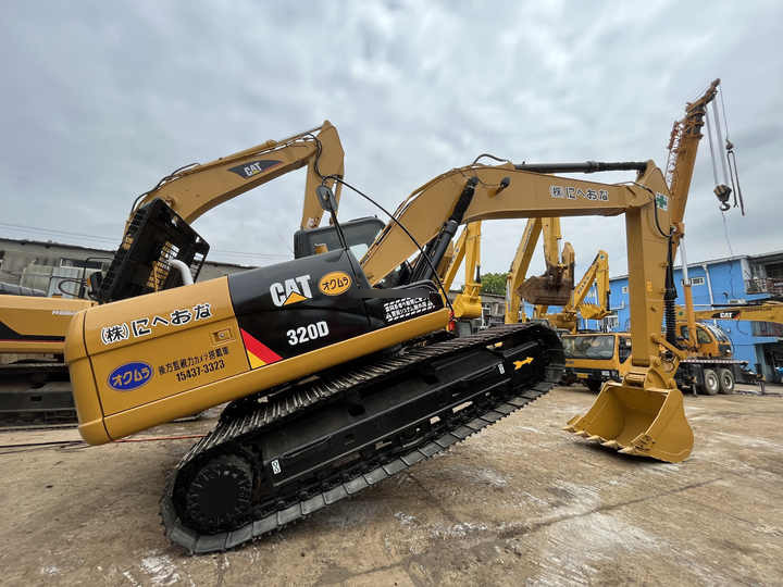 Escavadora de rastos Original japan Used CAT 320D 320D2 crawler excavator CAT 320 used excavators  20 tons excavator for sale: foto 6
