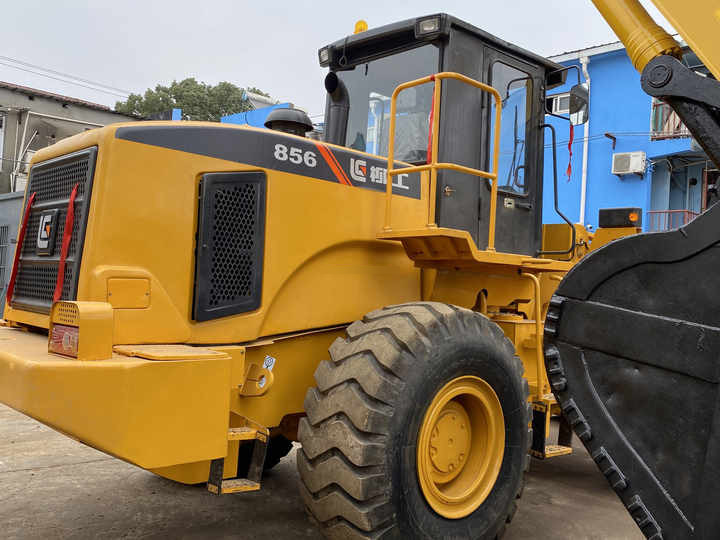 Carregadeira de rodas Second hand LiuGong wheel loader LG856 ,good condition chinese loader 856 wheel loader ,Liu gong Wheel Loader 856 Earth-moving: foto 6