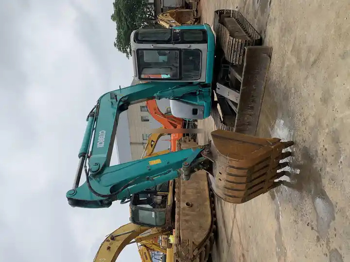 Mini escavadeira Used hydraulic Crawler Excavator Excavator Machine 7 Ton Kobelco SK75 Excavator  good construction machinery for sale: foto 6
