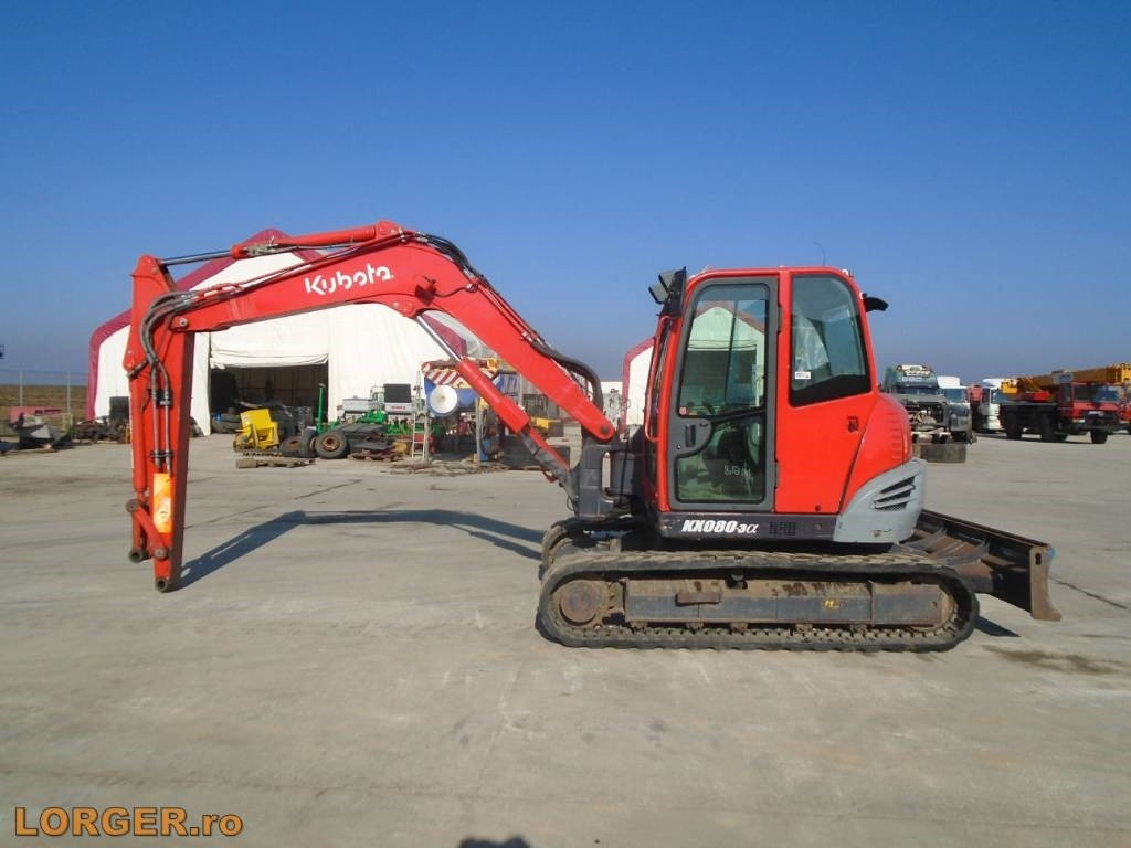 Escavadora de rastos Kubota KX 080-3: foto 7
