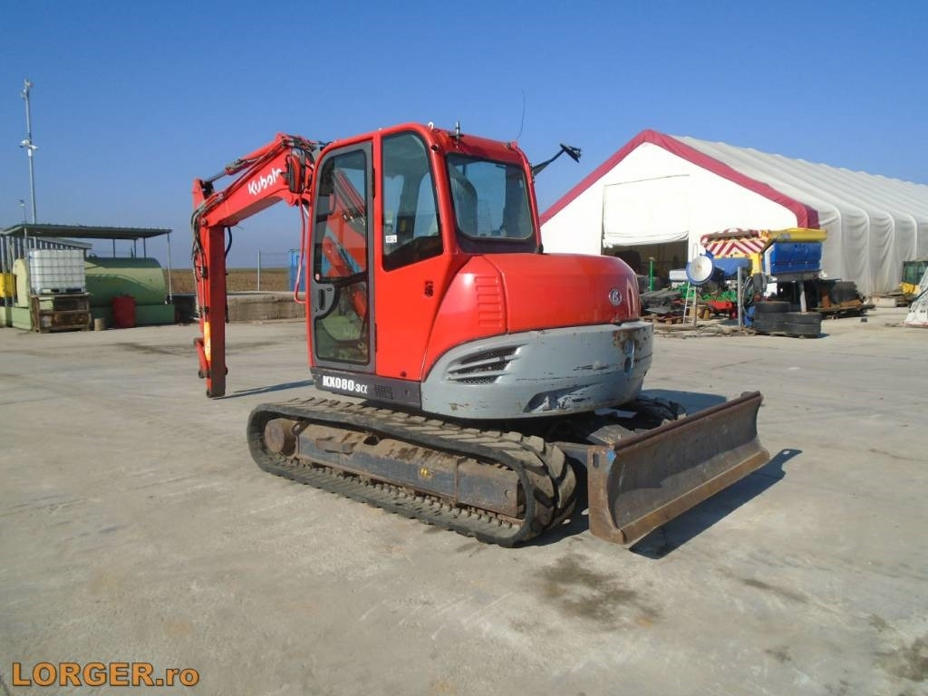 Kubota KX 080-3 - Escavadora de rastos: foto 2 Kubota KX 080-3 - Escavadora de rastos: foto 2