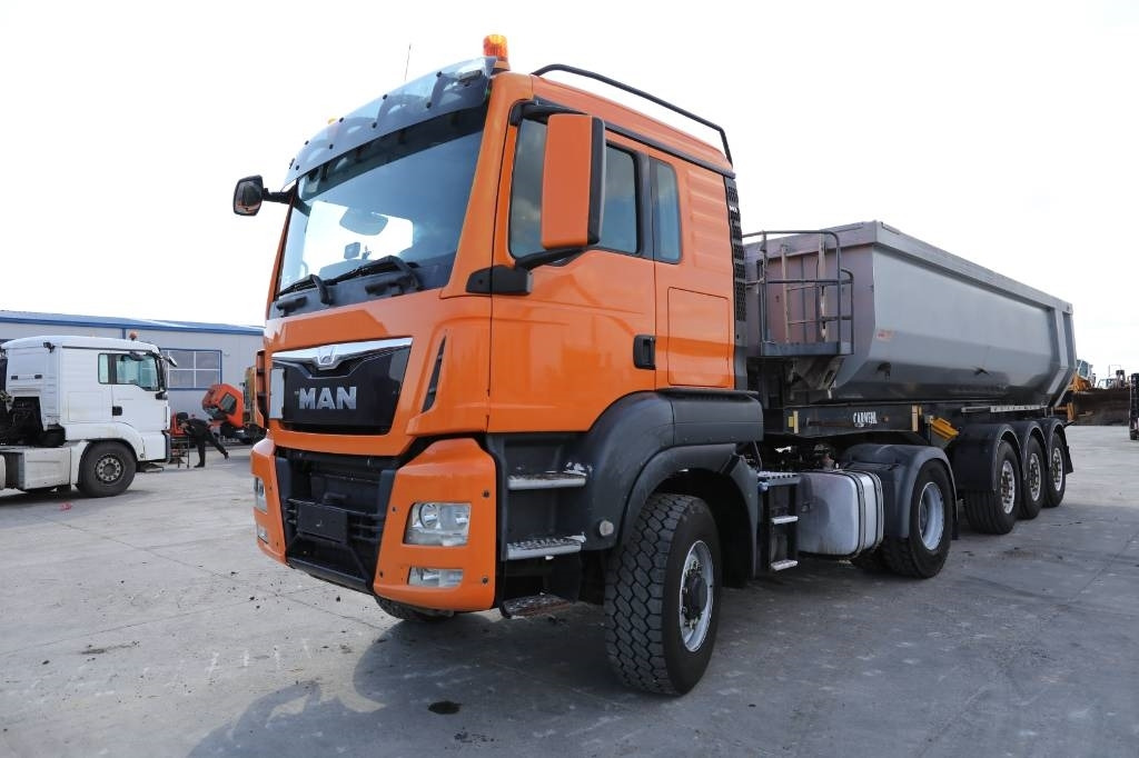 Caminhão basculante MAN TGS 18.480 4x4 Truck + Carnehl CHKS/AH Aluminium T: foto 10 Caminhão basculante MAN TGS 18.480 4x4 Truck + Carnehl CHKS/AH Aluminium T: foto 10