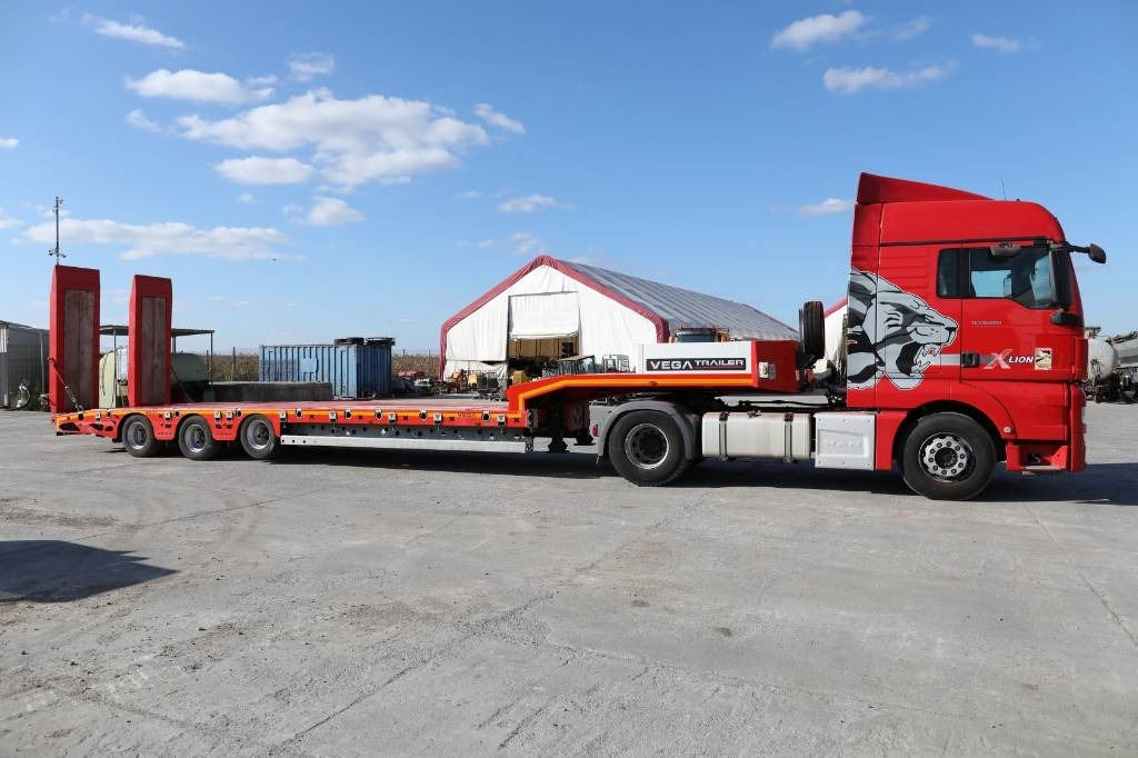 MAN TGX 18.500 4x2 LLS + Trailer Vega 3 axel lowbed - Tractor: foto 2 MAN TGX 18.500 4x2 LLS + Trailer Vega 3 axel lowbed - Tractor: foto 2