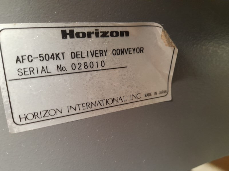 Horizon AFC-504 AKT | folder | 4 | 2001 - Máquina de dobrar papel: foto 5 Horizon AFC-504 AKT | folder | 4 | 2001 - Máquina de dobrar papel: foto 5
