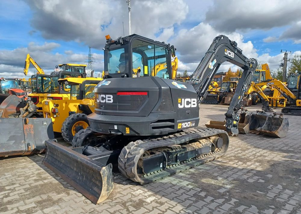 JCB Minikoparka gąsienicowa 100C-2 - Escavadora de rastos: foto 5 JCB Minikoparka gąsienicowa 100C-2 - Escavadora de rastos: foto 5