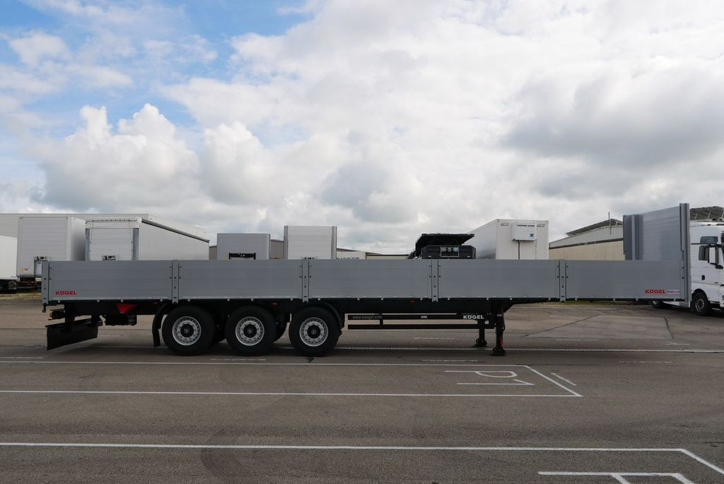 Semi-reboque plataforma/ Caixa aberta nuevo Kögel SN24/ BW 800 mm/144 x rungent. BPW/ LENKACHSE: foto 6 Semi-reboque plataforma/ Caixa aberta nuevo Kögel SN24/ BW 800 mm/144 x rungent. BPW/ LENKACHSE: foto 6
