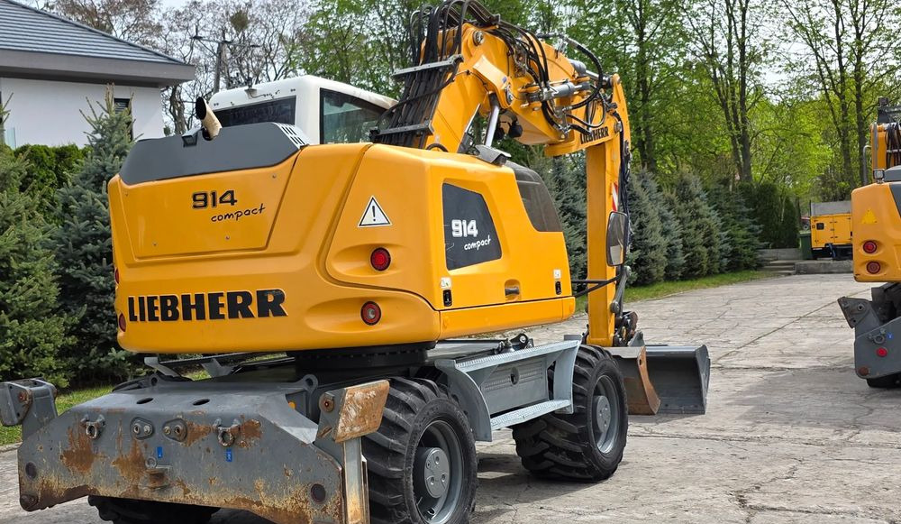 Liebherr A 914 COMPACT - Escavadeira de rodas: foto 5 Liebherr A 914 COMPACT - Escavadeira de rodas: foto 5