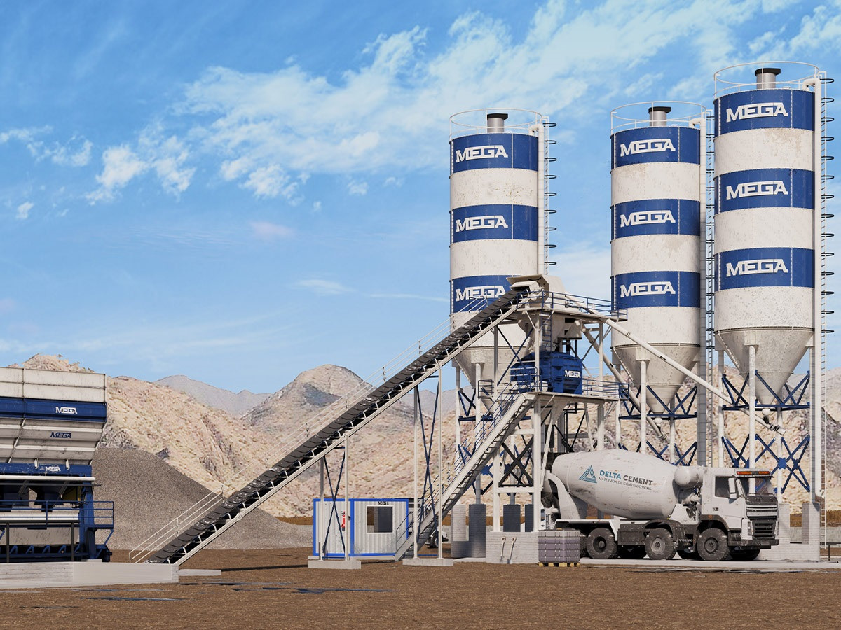 MEGA PROMIX 90 TW - Usina de concreto: foto 1 MEGA PROMIX 90 TW - Usina de concreto: foto 1