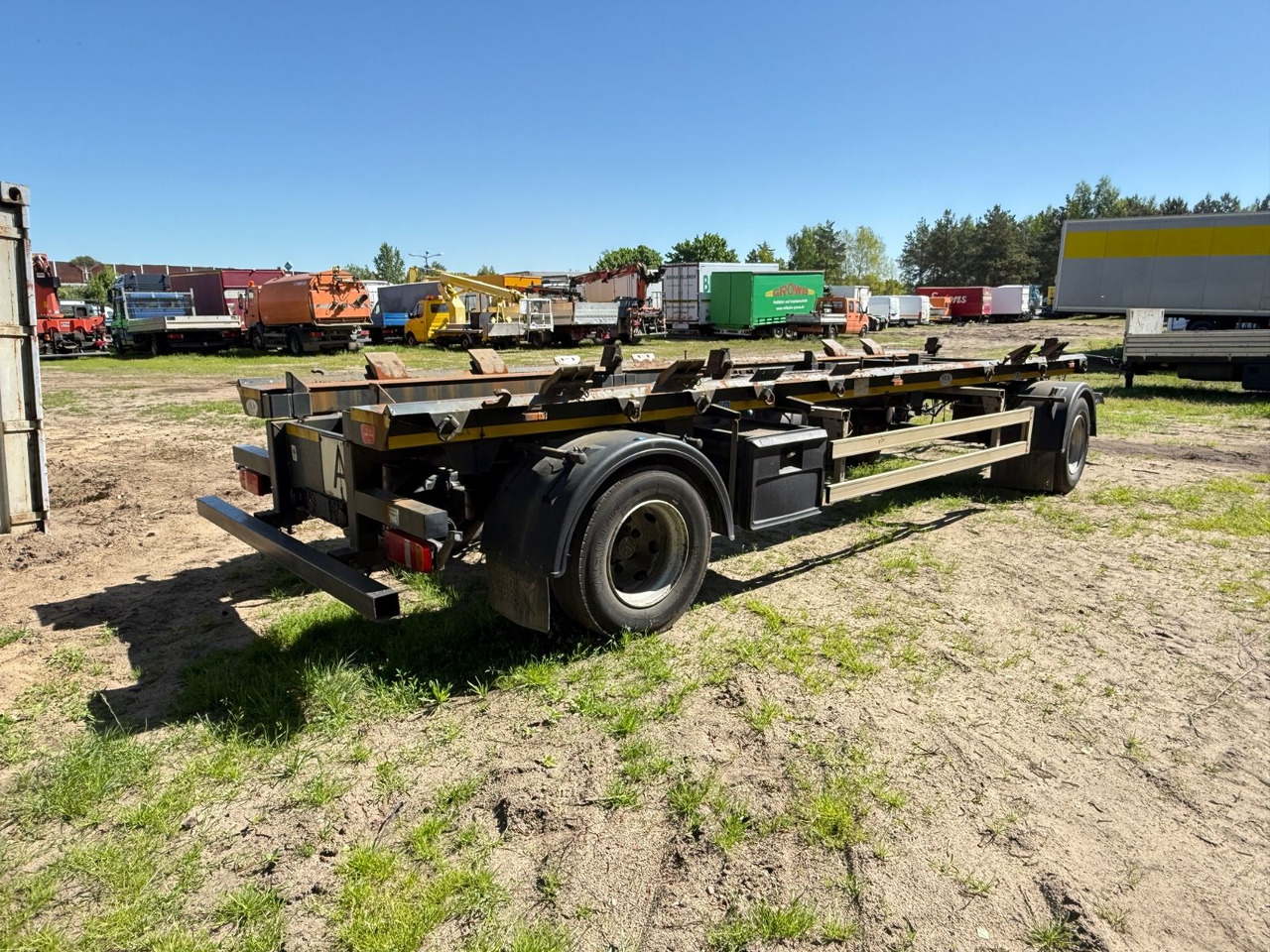 HKM A 18 ZL 5.0 Abrollanhänger für 2 Absetzcontainer - Reboque ampliroll/ Multibenne: foto 3 HKM A 18 ZL 5.0 Abrollanhänger für 2 Absetzcontainer - Reboque ampliroll/ Multibenne: foto 3
