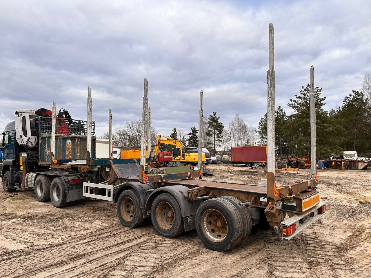 Holztransporter Achleitner 3STR36 - Semi-reboque florestal: foto 3 Holztransporter Achleitner 3STR36 - Semi-reboque florestal: foto 3