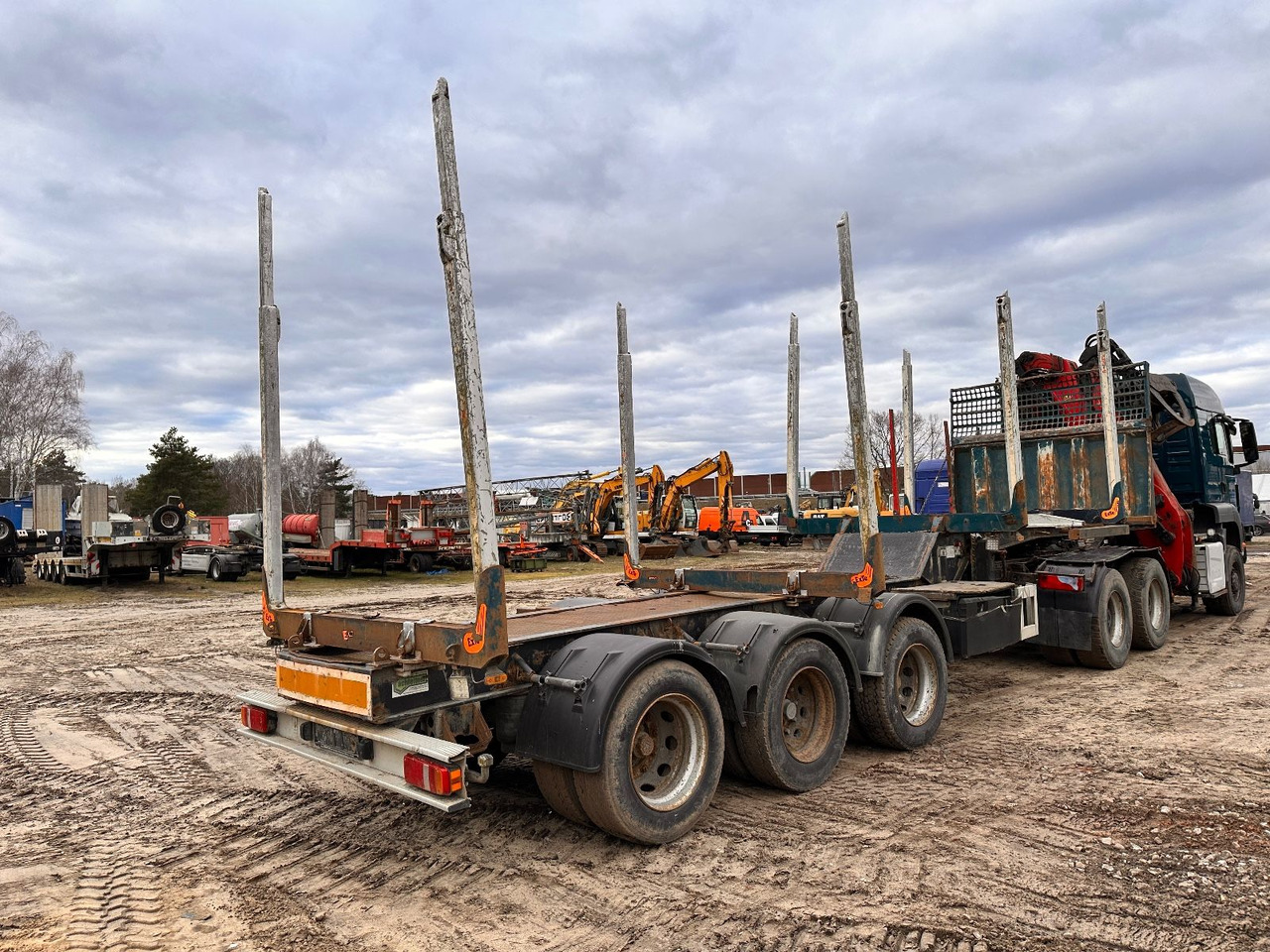 Holztransporter Achleitner 3STR36 - Semi-reboque florestal: foto 5 Holztransporter Achleitner 3STR36 - Semi-reboque florestal: foto 5