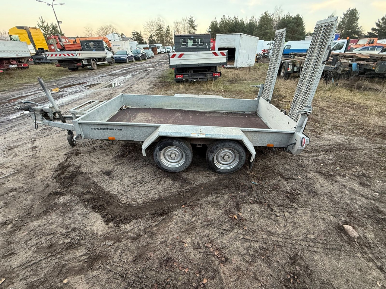 Humbaur HS-SENKO TA G VD LH6S Auffahrtstrampen - Reboque porta máquinas: foto 5 Humbaur HS-SENKO TA G VD LH6S Auffahrtstrampen - Reboque porta máquinas: foto 5