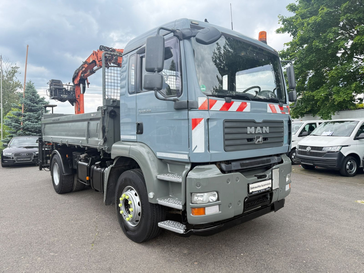 MAN TGA 18.350 Kran Terex - Caminhão basculante, Caminhão grua: foto 1 MAN TGA 18.350 Kran Terex - Caminhão basculante, Caminhão grua: foto 1
