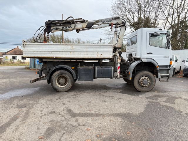 Mercedes-Benz Atego 1828 4x4 Kipper-Kran Atlas - Caminhão basculante, Caminhão grua: foto 5 Mercedes-Benz Atego 1828 4x4 Kipper-Kran Atlas - Caminhão basculante, Caminhão grua: foto 5