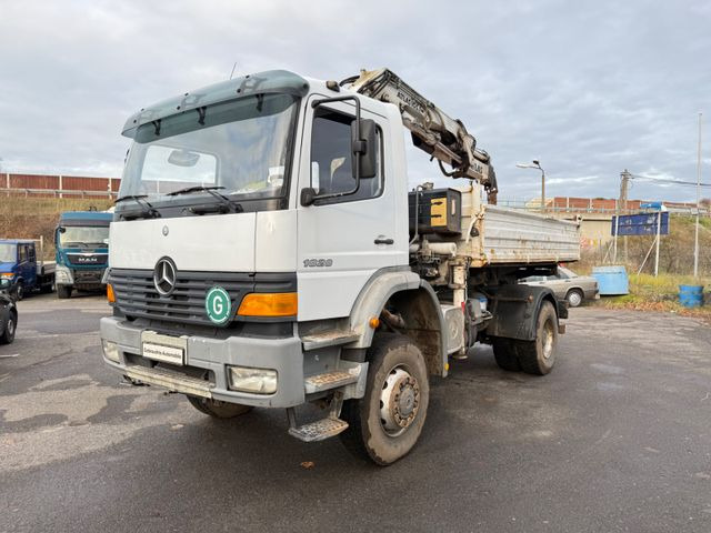 Mercedes-Benz Atego 1828 4x4 Kipper-Kran Atlas - Caminhão basculante, Caminhão grua: foto 4 Mercedes-Benz Atego 1828 4x4 Kipper-Kran Atlas - Caminhão basculante, Caminhão grua: foto 4