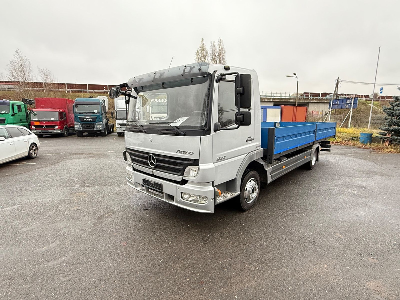Mercedes-Benz Atego 822 L Klima, Tempomat - Camião de caixa aberta/ Plataforma: foto 3 Mercedes-Benz Atego 822 L Klima, Tempomat - Camião de caixa aberta/ Plataforma: foto 3