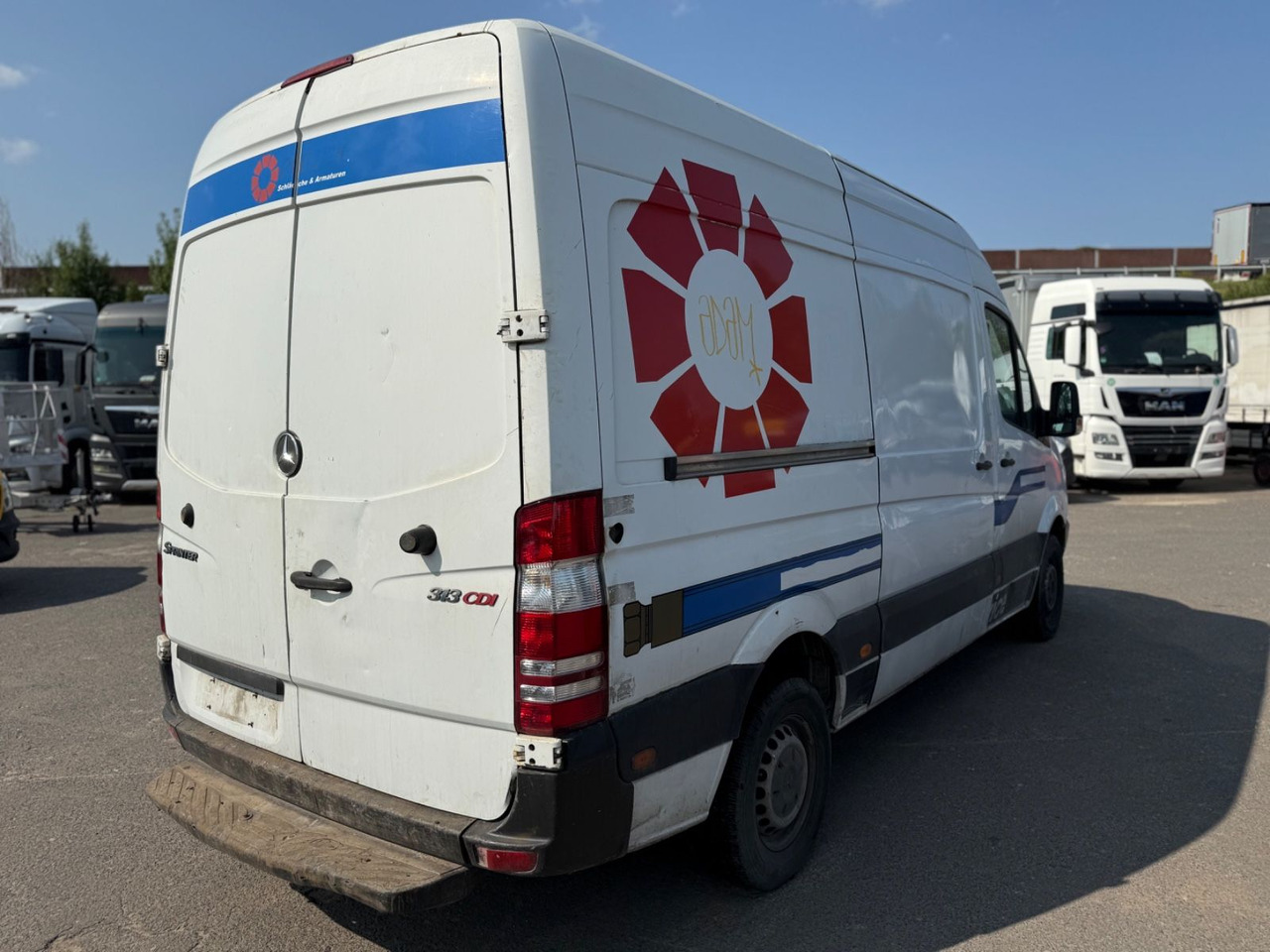 Mercedes-Benz Sprinter II Kasten 313 CDI MOTORSCHADEN !!! - Furgão: foto 3 Mercedes-Benz Sprinter II Kasten 313 CDI MOTORSCHADEN !!! - Furgão: foto 3