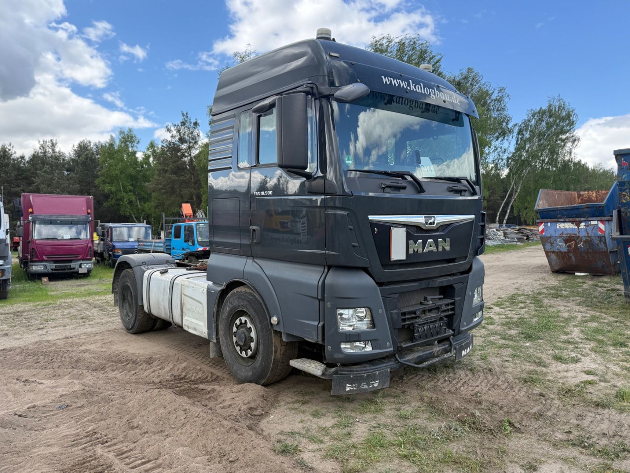 MAN TGX 18.500 Hydrodrive Kipphydraulik Motorschaden - Tractor: foto 2 MAN TGX 18.500 Hydrodrive Kipphydraulik Motorschaden - Tractor: foto 2