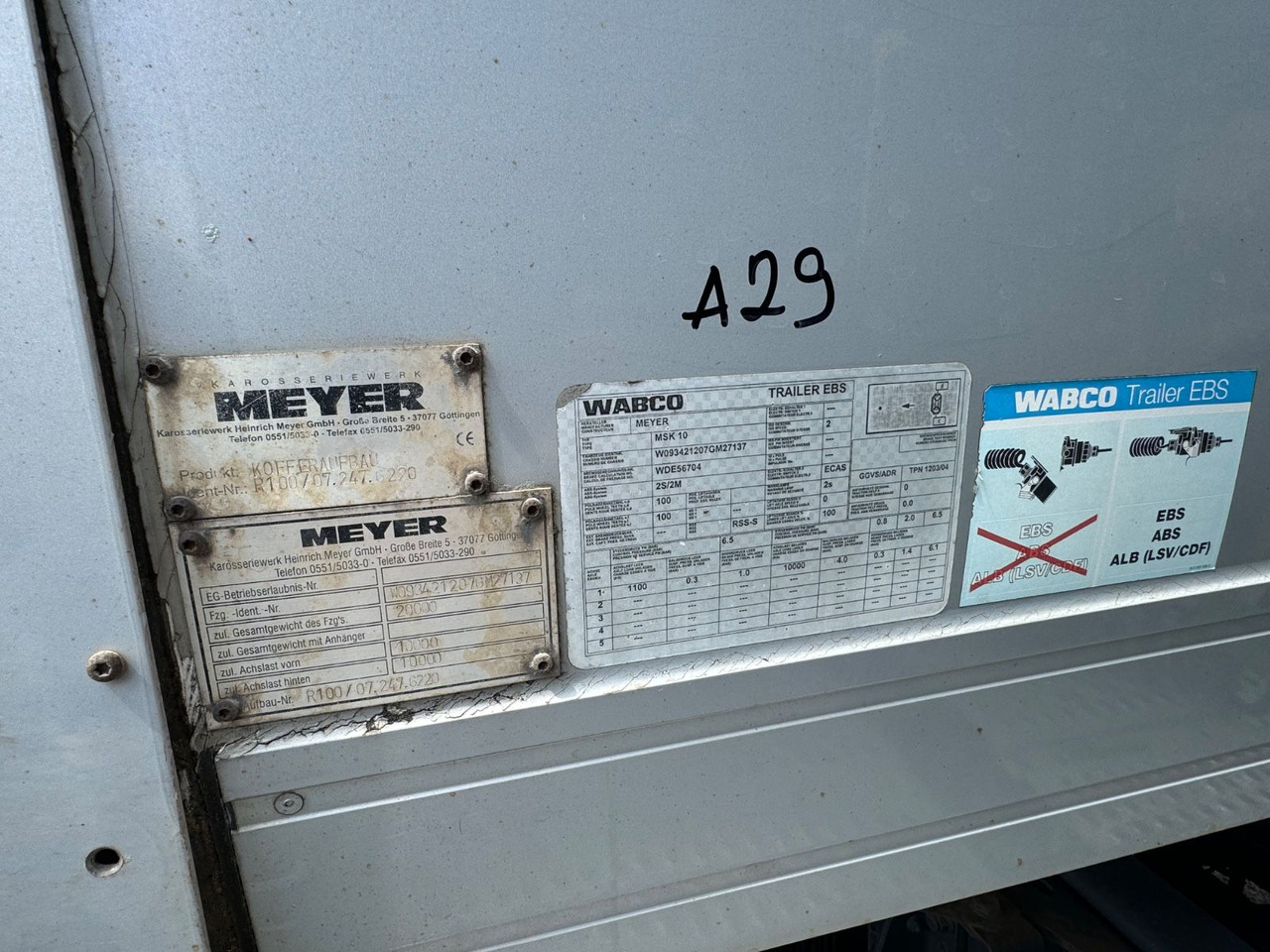 Semireboque frigorífico Wagen-Mayer MSK 10-9 mit LBW: foto 12