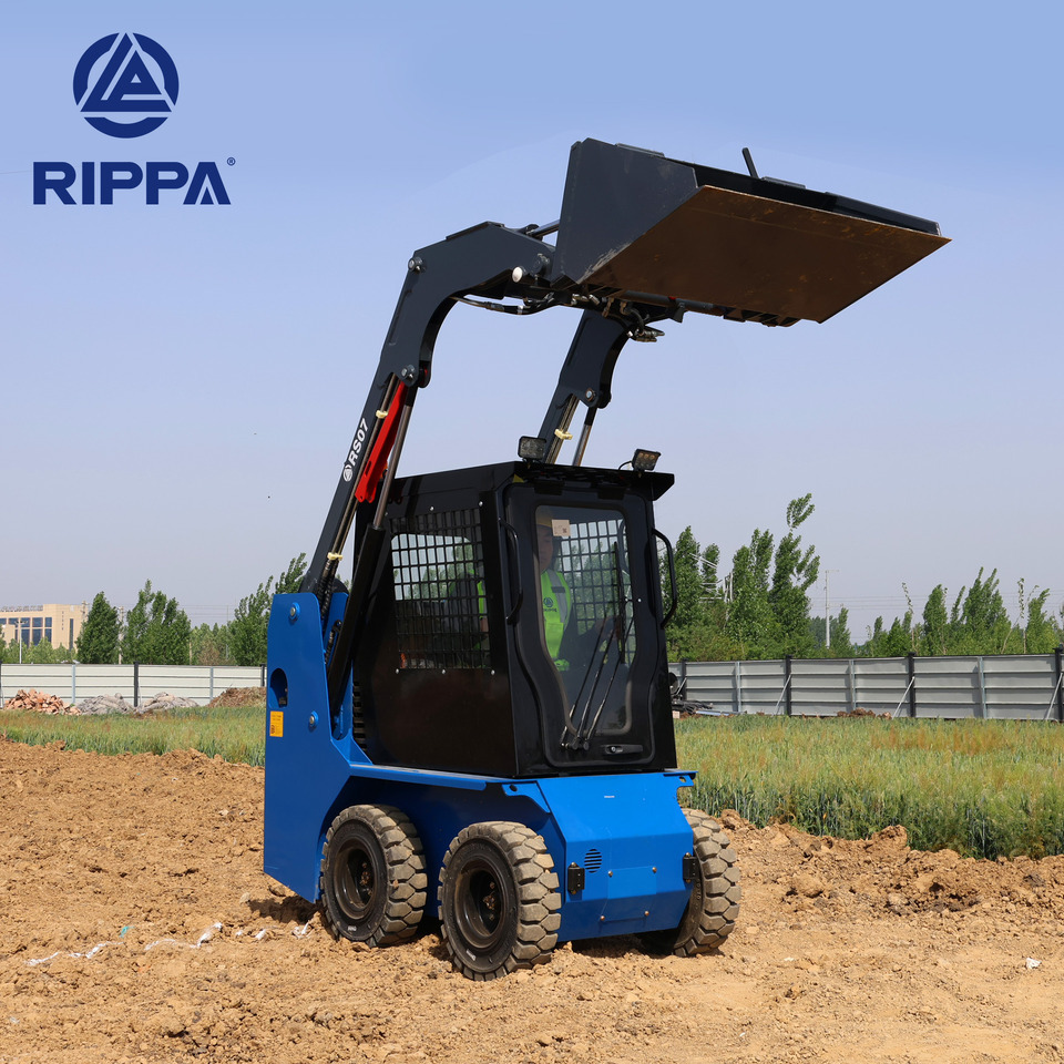 Rippa RS07 Compact Loader | 24.4hp Kubota Power | High Flow Dual Pump | Comfortable A/C Cabin - Mini carregadeira: foto 3 Rippa RS07 Compact Loader | 24.4hp Kubota Power | High Flow Dual Pump | Comfortable A/C Cabin - Mini carregadeira: foto 3