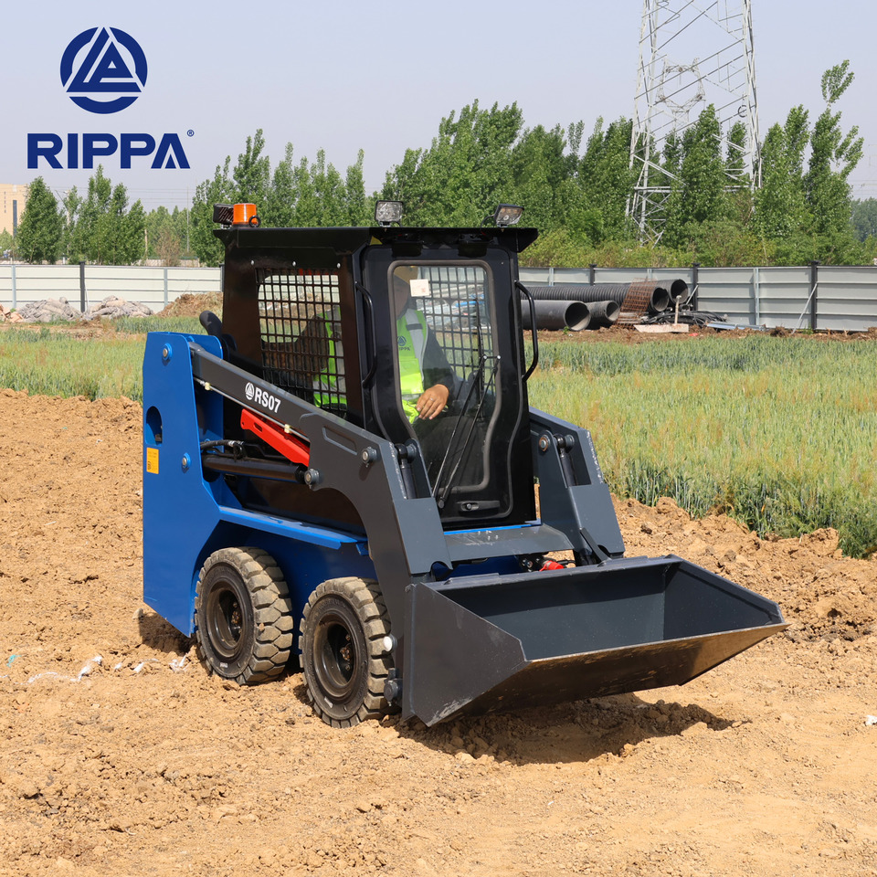 Rippa RS07 skid steer loader Kubota engine EPA dealer more favorable - Mini carregadeira: foto 3 Rippa RS07 skid steer loader Kubota engine EPA dealer more favorable - Mini carregadeira: foto 3