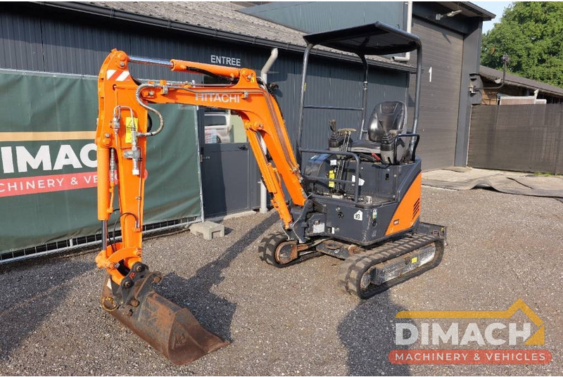 Hitachi ZX 17 CW05 hydraulische snelwissel - Mini escavadeira: foto 5 Hitachi ZX 17 CW05 hydraulische snelwissel - Mini escavadeira: foto 5
