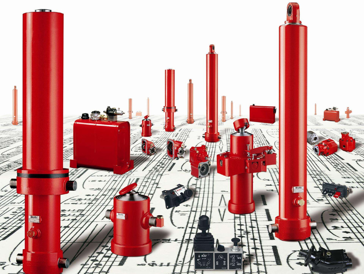 Wielton HIDRAULIKA BINOTTO - Cilindro hidráulico de Reboque: foto 1 Wielton HIDRAULIKA BINOTTO - Cilindro hidráulico de Reboque: foto 1