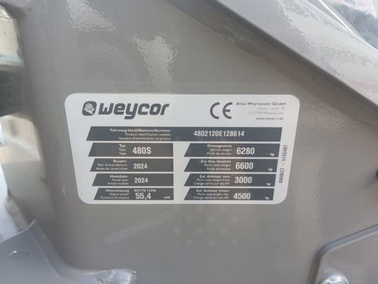WEYCOR AR480S PYVOTANTE - Carregadeira de rodas: foto 3 WEYCOR AR480S PYVOTANTE - Carregadeira de rodas: foto 3