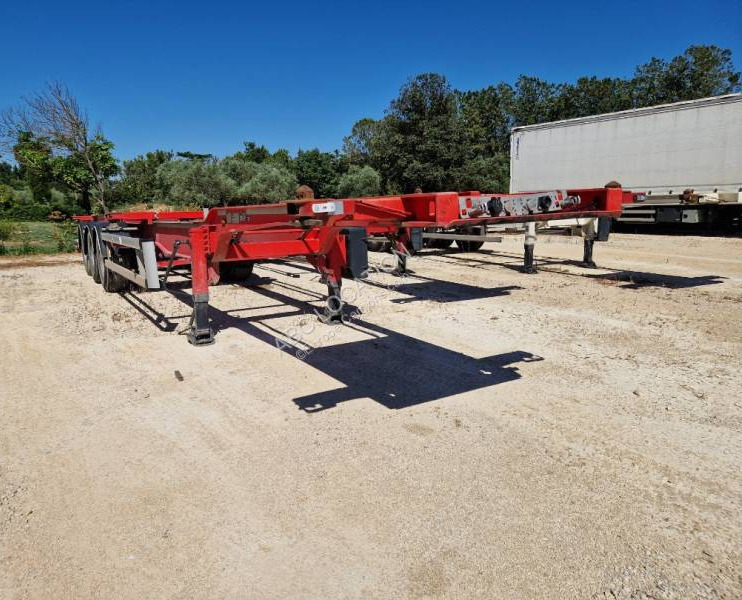 Asca CHARIOT COULISSANT - Semireboque transportador de contêineres/ Caixa móvel: foto 3 Asca CHARIOT COULISSANT - Semireboque transportador de contêineres/ Caixa móvel: foto 3