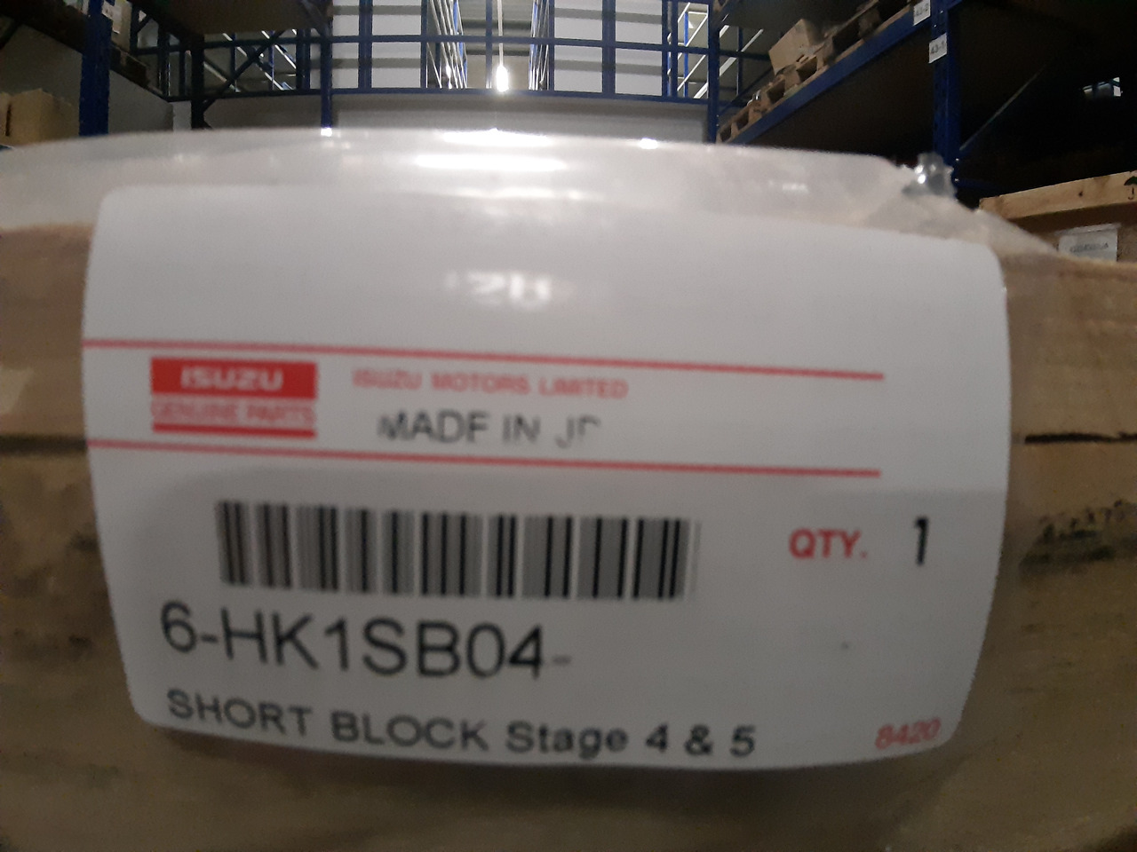 Isuzu ** NEW ** Short block 6HK1 stage 4 & 5 - Bloco do motor de Escavadeira: foto 1 Isuzu ** NEW ** Short block 6HK1 stage 4 & 5 - Bloco do motor de Escavadeira: foto 1