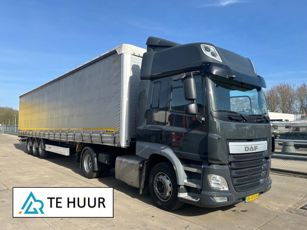 DAF CF 510 + Wielton huiftrailer / NL BE Verhuur/ 750 euro per week / direct afh - Tractor: foto 1 DAF CF 510 + Wielton huiftrailer / NL BE Verhuur/ 750 euro per week / direct afh - Tractor: foto 1