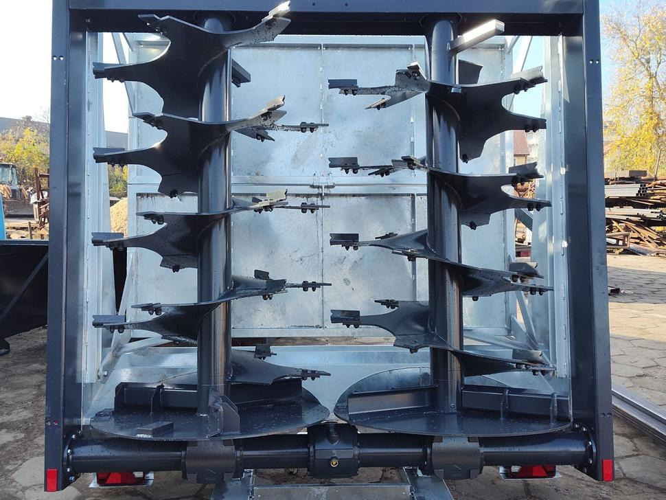 Espalhador de estrume nuevo Auto-Agro Miststreuer / Manure spreader / Epandeur à fumier / Rimorchio spandiconcime / Разбрасыватель органических удобрений / Rozrzutnik obornika Tandem N268: foto 36