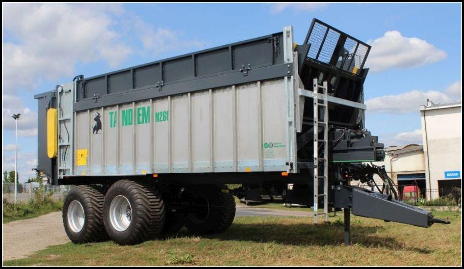 Espalhador de estrume nuevo Auto-Agro Miststreuer / Manure spreader / Epandeur à fumier / Rimorchio spandiconcime / Разбрасыватель органических удобрений / Rozrzutnik obornika Tandem N268: foto 33