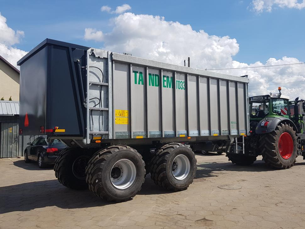 Espalhador de estrume nuevo Auto-Agro Miststreuer / Manure spreader / Epandeur à fumier / Rimorchio spandiconcime / Разбрасыватель органических удобрений / Rozrzutnik obornika Tandem N268: foto 20