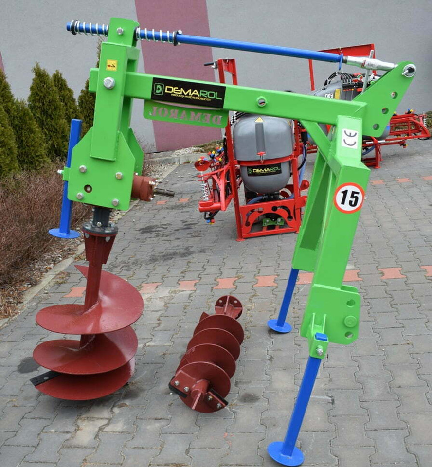 Demarol Erdbohrer / Earth auger / Tarière / Trivella / Sinfín de tierra / Grondboor / Земляной шнек / Świder ziemny - Perfurador de solo de Máquina agrícola: foto 3 Demarol Erdbohrer / Earth auger / Tarière / Trivella / Sinfín de tierra / Grondboor / Земляной шнек / Świder ziemny - Perfurador de solo de Máquina agrícola: foto 3