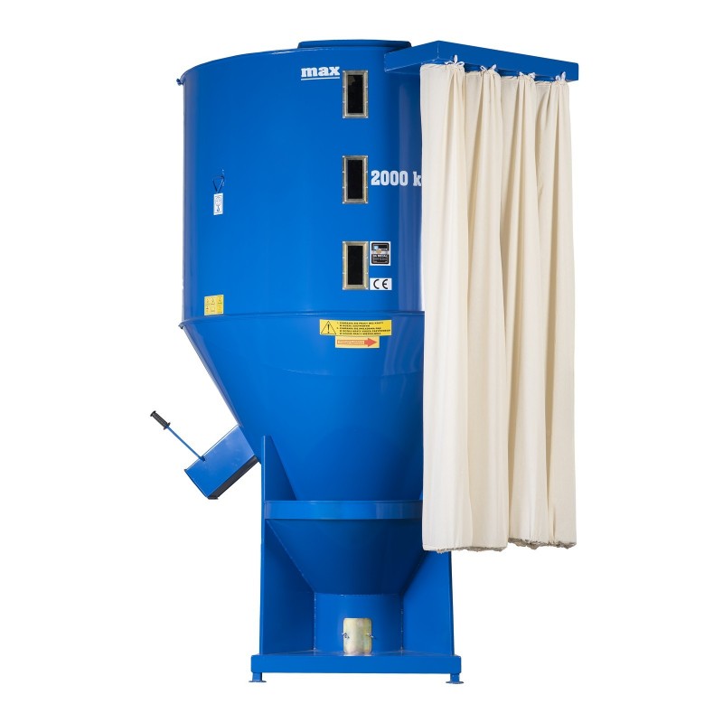 Equipamento de gado nuevo Dozamech Getreidemischanlage / Feed mixer / Melangeuse de fourrage / Miscelatore di mangime / Кормосмеситель / Mieszalnik H-033/2 1000 kg: foto 12