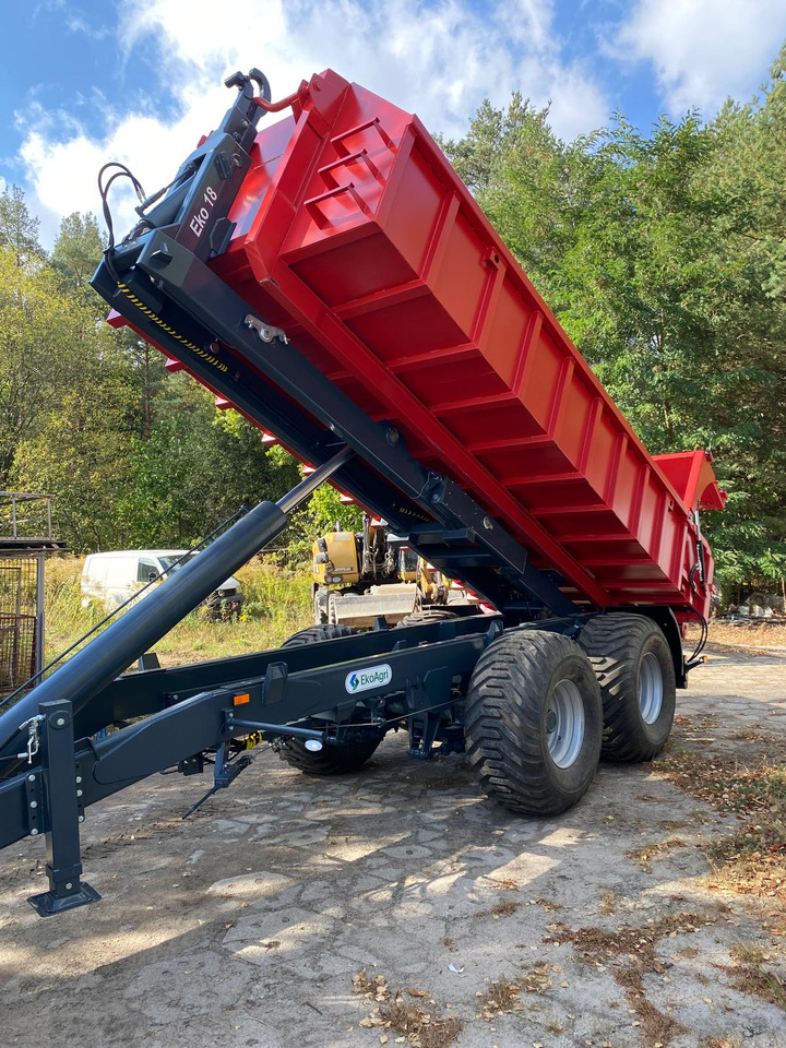 Reboque agrícola nuevo EkoAgri Hakenliftanhänger / Hooklift trailer / Remorque porte caisson / Remolque con gancho / Rimorchio a gancio /Przyczepa hakowa 18 t: foto 11