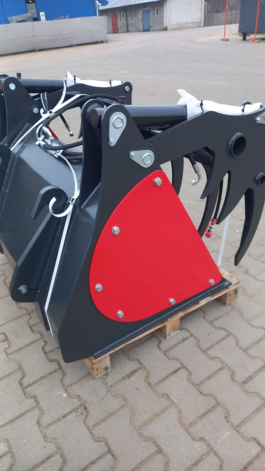 METAL-TECHNIK Krokodilschaufel / Manure grab / Grappin à fumier Weidemann 1,2 m - Balde de Caminhão: foto 3 METAL-TECHNIK Krokodilschaufel / Manure grab / Grappin à fumier Weidemann 1,2 m - Balde de Caminhão: foto 3