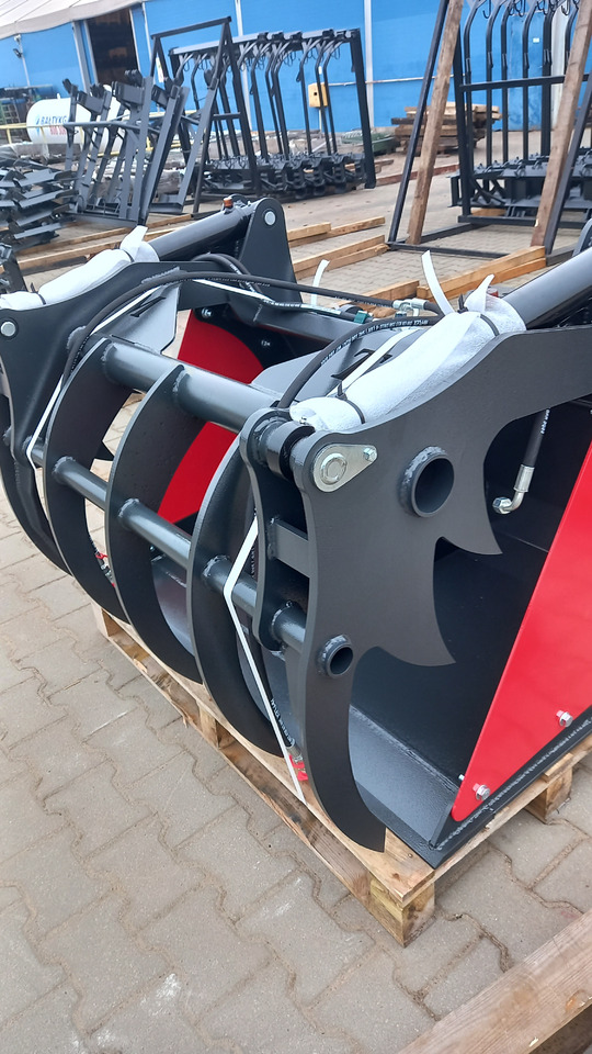 METAL-TECHNIK Krokodilschaufel / Manure grab / Grappin à fumier Weidemann 1,2 m - Balde de Caminhão: foto 4 METAL-TECHNIK Krokodilschaufel / Manure grab / Grappin à fumier Weidemann 1,2 m - Balde de Caminhão: foto 4