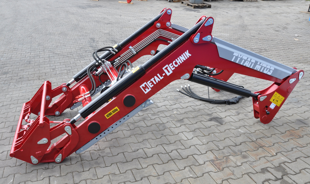 Metal-Technik Frontlader / Front loader / Chargeur frontal / Caricatore frontale / Фронтальный погрузчик / Ładowacz czołowy Tytan MT-03 - Carregador frontal para o trator de Carregador frontal para o trator: foto 5 Metal-Technik Frontlader / Front loader / Chargeur frontal / Caricatore frontale / Фронтальный погрузчик / Ładowacz czołowy Tytan MT-03 - Carregador frontal para o trator de Carregador frontal para o trator: foto 5