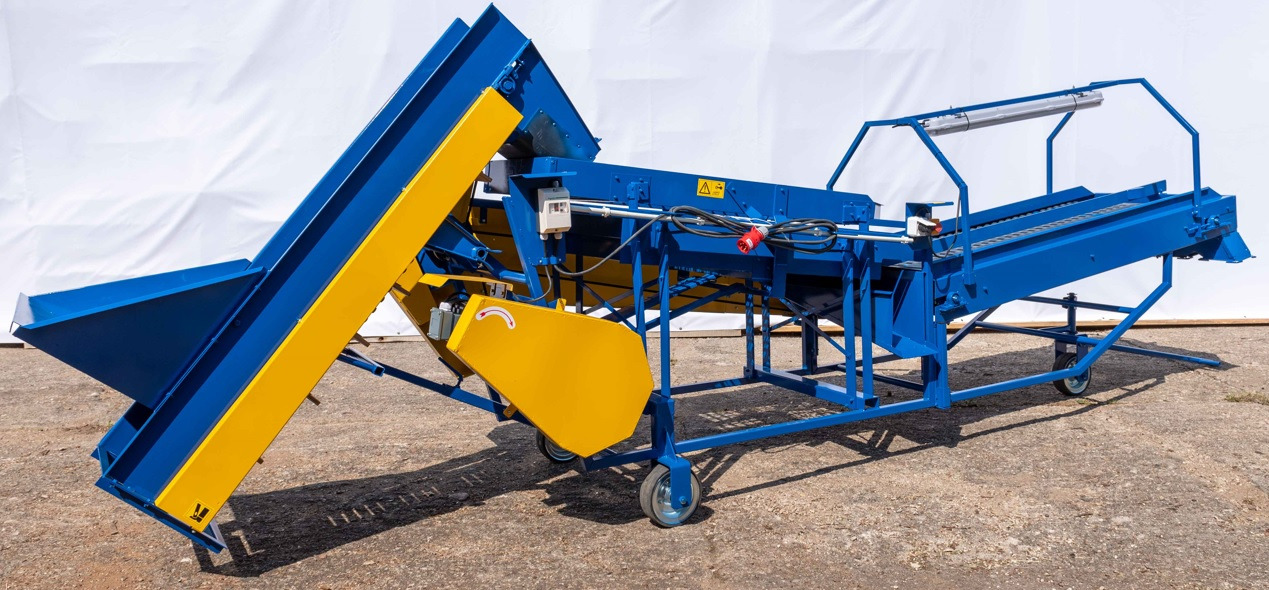 ROLMET Kartoffelsortierer / Potato sorting machine / Trieuse de pomme de terre / Selezionatrice per patate / Clasificador de patatas / Картофелесортировочная машина / Sortownik do ziemniaków M614/2 - Máquina para batata: foto 1 ROLMET Kartoffelsortierer / Potato sorting machine / Trieuse de pomme de terre / Selezionatrice per patate / Clasificador de patatas / Картофелесортировочная машина / Sortownik do ziemniaków M614/2 - Máquina para batata: foto 1