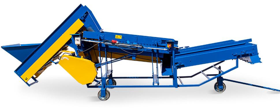 Rolmet Kartoffelsortierer / Potato sorting machine / Trieuse de pomme de terre / Selezionatrice per patate / Clasificador de patatas / Сортировщик картофеля / Sortownik do ziemniaków M614/1 - Máquina para batata: foto 5 Rolmet Kartoffelsortierer / Potato sorting machine / Trieuse de pomme de terre / Selezionatrice per patate / Clasificador de patatas / Сортировщик картофеля / Sortownik do ziemniaków M614/1 - Máquina para batata: foto 5
