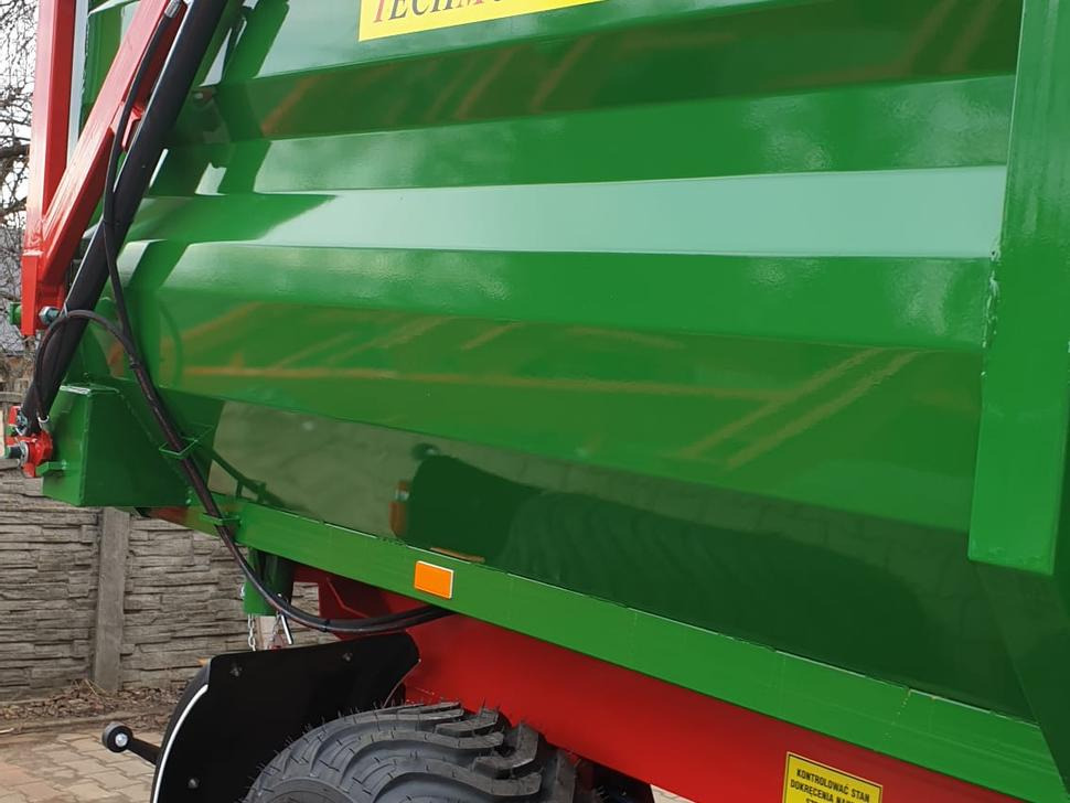 Reboque basculante agrícola nuevo Techmont Anhänger Tandemkipper / Trailer / Remorque / Rimorchio / Remolque tándem / Прицеп монолитный двухосный тандем / Przyczepa tandem PTTCW112 12 t: foto 29